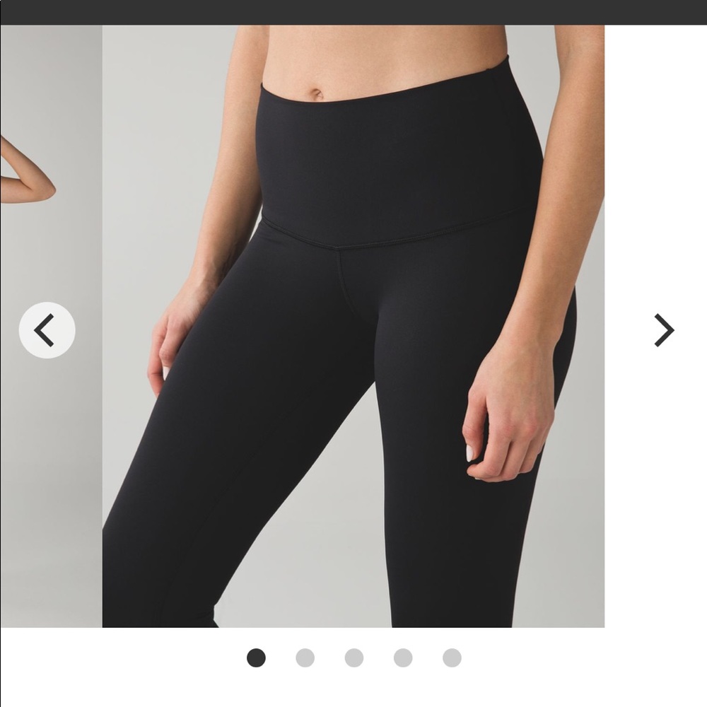 Lululemon Hi-Rise Wunder Under pant size 8 EUC